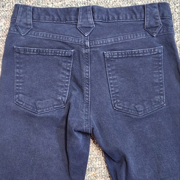 Vtg Earl Jeans Ink Blue Stretch Low-Rise Cotton Twill Bootcut Jeans 24 - Picture 5 of 8